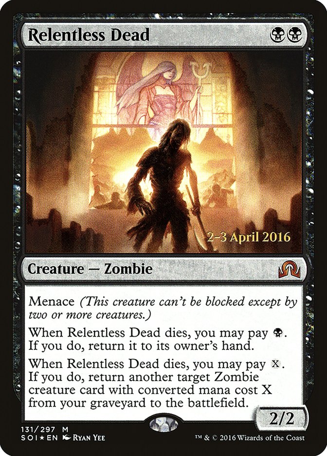 Relentless Dead [Shadows over Innistrad Prerelease Promos] | GnG Games