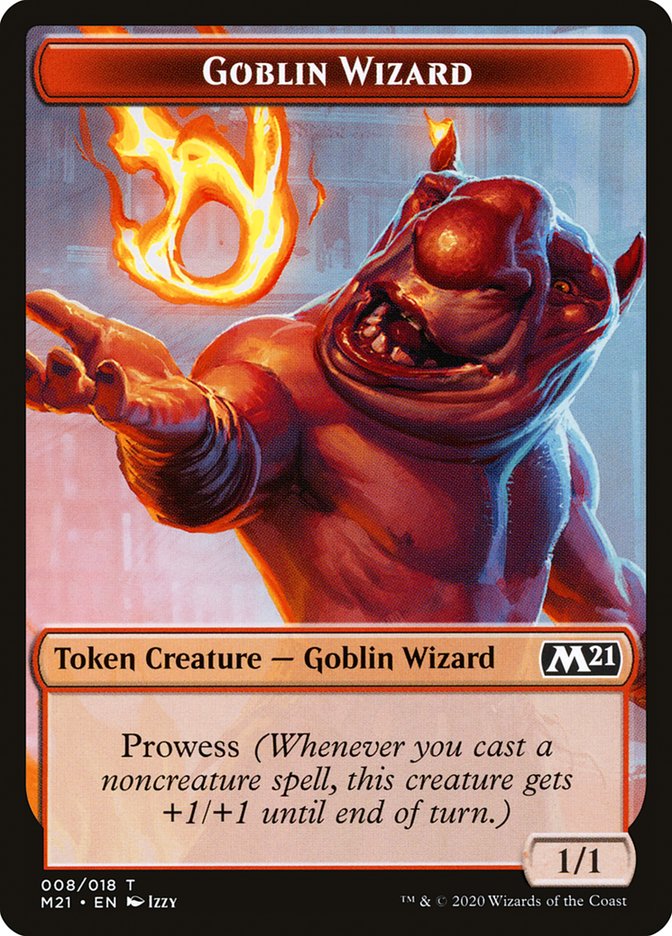 Goblin Wizard Token [Core Set 2021] | GnG Games