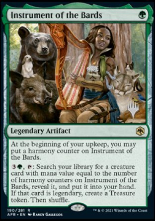 Instrument of the Bards (Promo Pack) [Dungeons & Dragons: Adventures in the Forgotten Realms Promos] | GnG Games