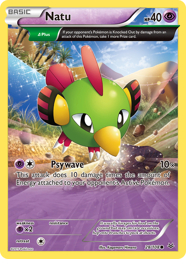 Natu (28/108) [XY: Roaring Skies] | GnG Games