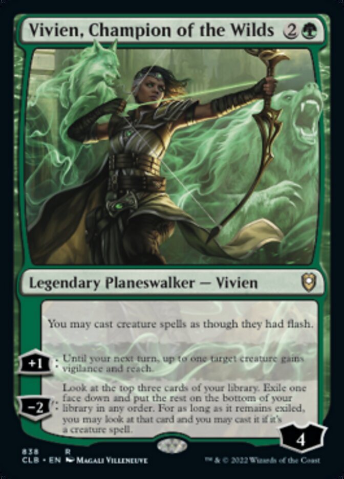 Vivien, Champion of the Wilds [Commander Legends: Battle for Baldur's Gate] | GnG Games