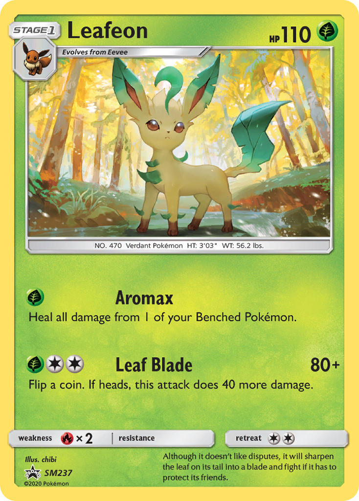 Leafeon (SM237) [Sun & Moon: Black Star Promos] | GnG Games