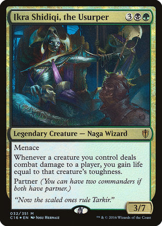 Ikra Shidiqi, the Usurper [Commander 2016] | GnG Games