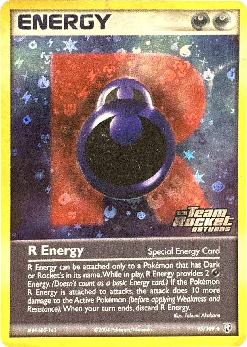 R Energy (95/109) (Stamped) [EX: Team Rocket Returns] | GnG Games