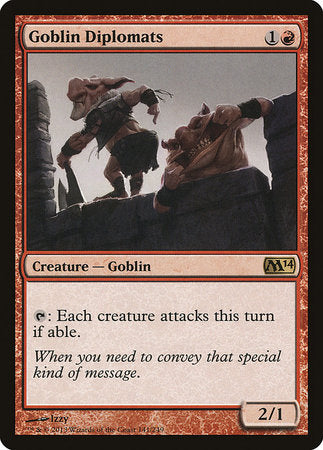 Goblin Diplomats [Magic 2014] | GnG Games