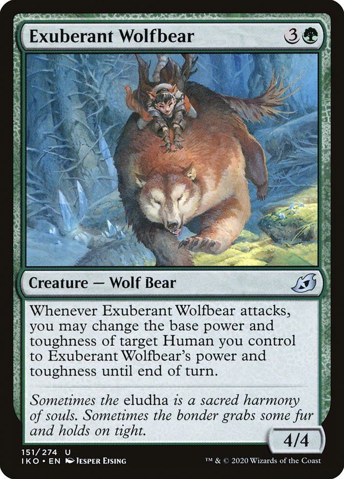 Exuberant Wolfbear [Ikoria: Lair of Behemoths] | GnG Games