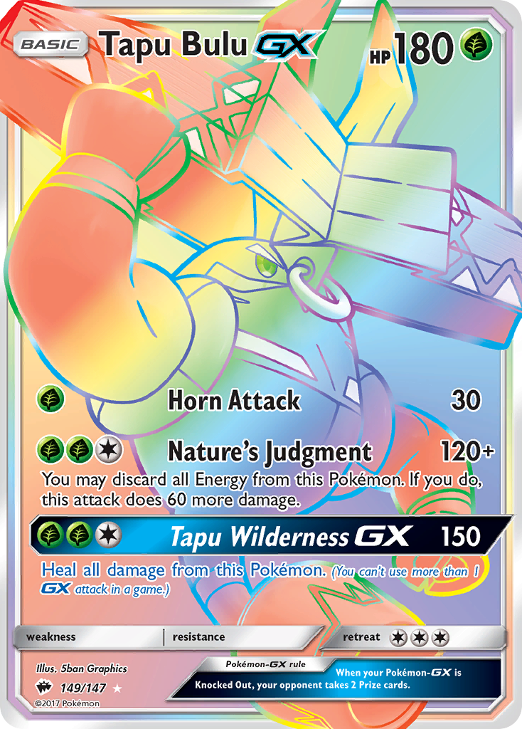 Tapu Bulu GX (149/147) [Sun & Moon: Burning Shadows] | GnG Games