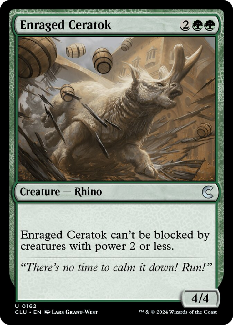 Enraged Ceratok [Ravnica: Clue Edition] | GnG Games