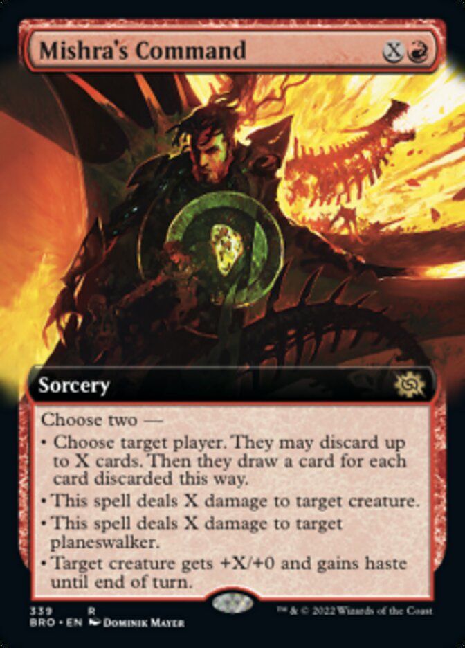 Mishra's Command (Extended Art) [The Brothers' War] | GnG Games