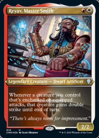 Reyav, Master Smith (Foil Etched) [Commander Legends] | GnG Games