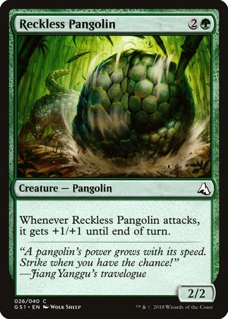 Reckless Pangolin [Global Series Jiang Yanggu & Mu Yanling] | GnG Games