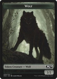 Zombie // Wolf Double-Sided Token [Game Night 2019 Tokens] | GnG Games