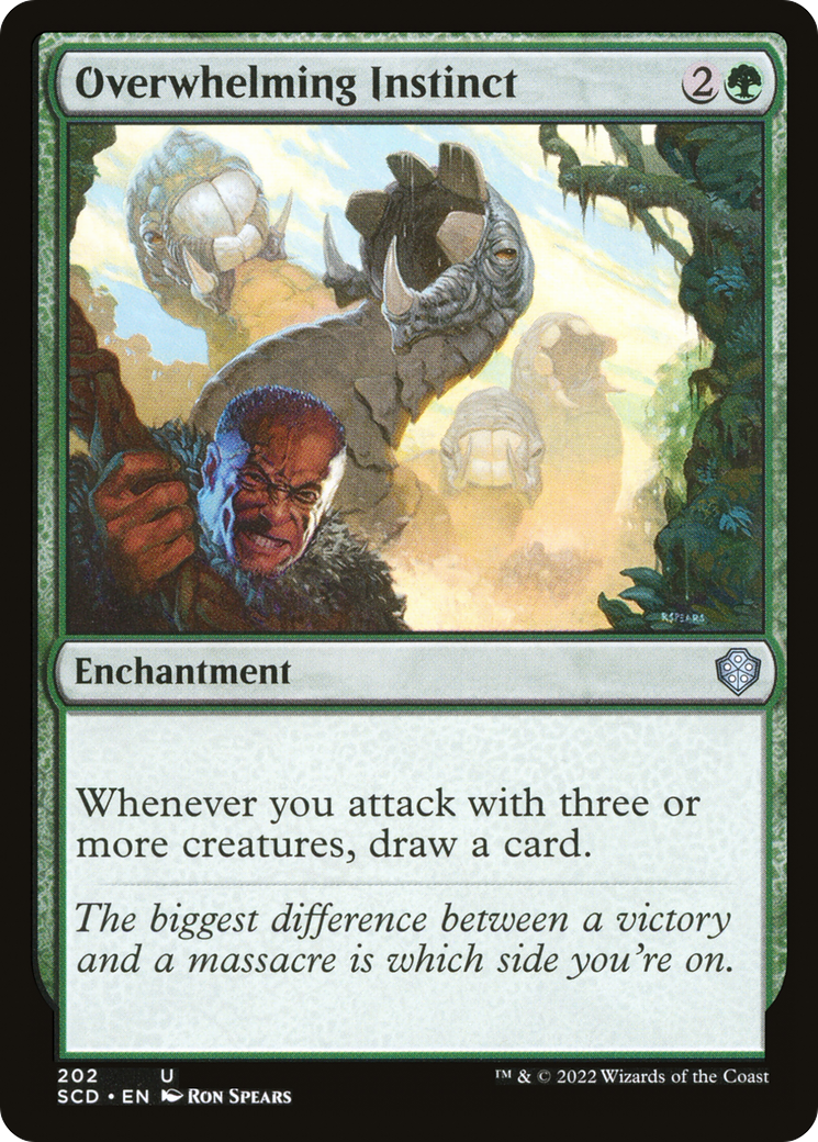 Overwhelming Instinct [Starter Commander Decks] | GnG Games