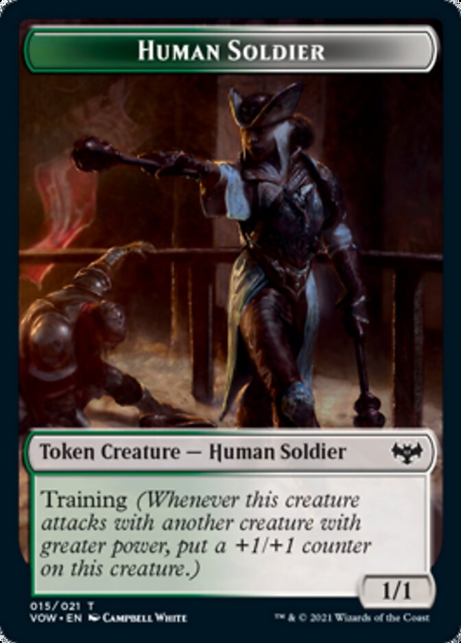 Human Soldier Token [Innistrad: Crimson Vow Tokens] | GnG Games