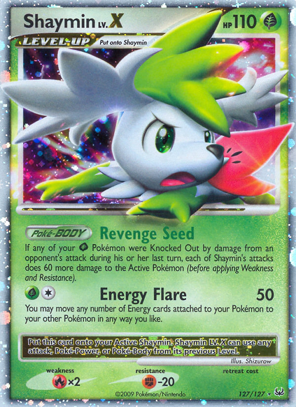 Shaymin LV.X (127/127) [Platinum: Base Set] | GnG Games