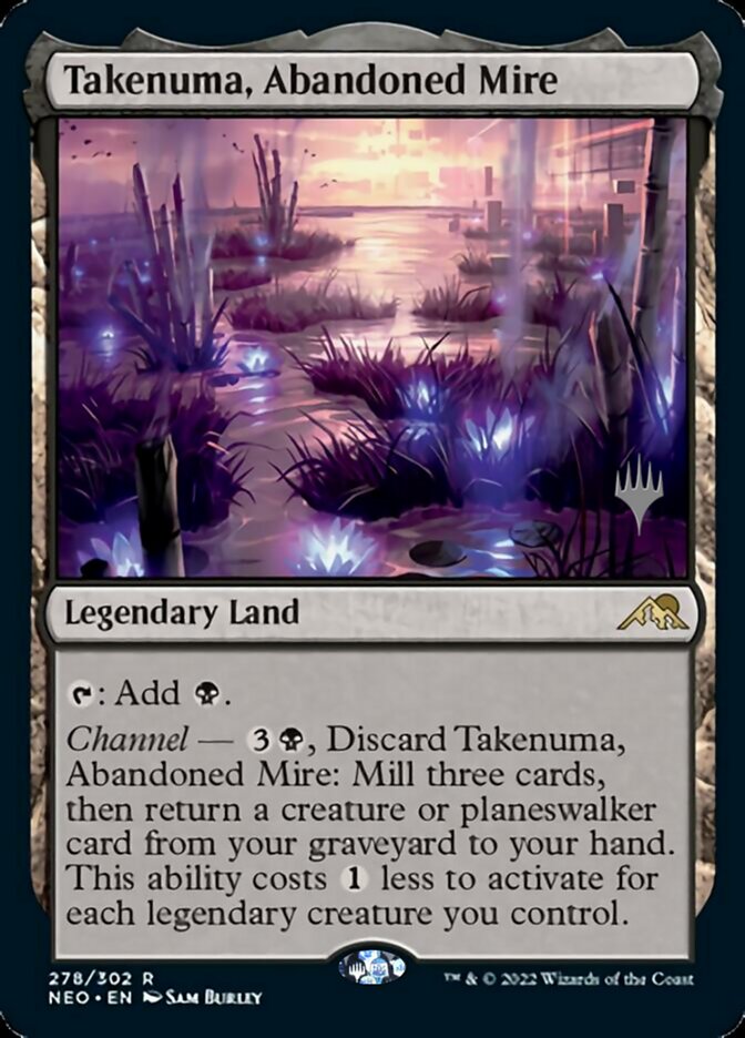 Takenuma, Abandoned Mire (Promo Pack) [Kamigawa: Neon Dynasty Promos] | GnG Games