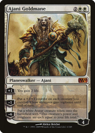 Ajani Goldmane [Magic 2010] | GnG Games