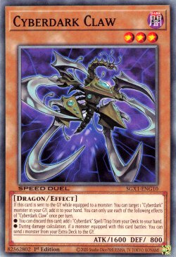 Cyberdark Claw [SGX1-ENG10] Common | GnG Games