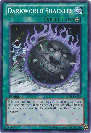 Darkworld Shackles [BP01-EN083] Starfoil Rare | GnG Games