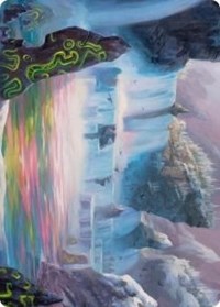 Glittering Frost Art Card [Kaldheim: Art Series] | GnG Games