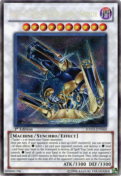 Ally of Justice Decisive Armor [HA03-EN060] Secret Rare | GnG Games