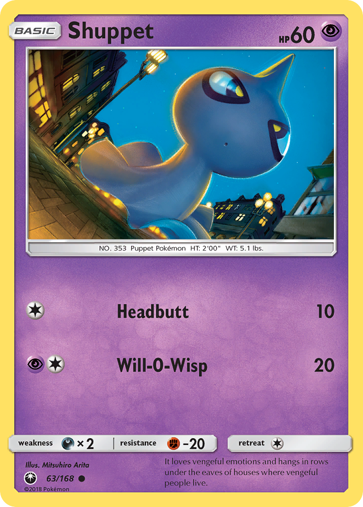 Shuppet (63/168) [Sun & Moon: Celestial Storm] | GnG Games
