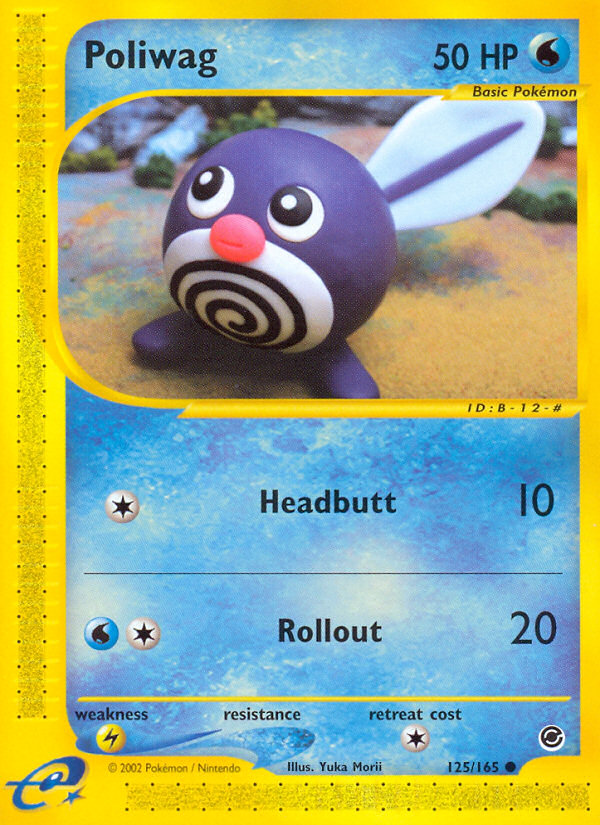 Poliwag (125/165) [Expedition: Base Set] | GnG Games