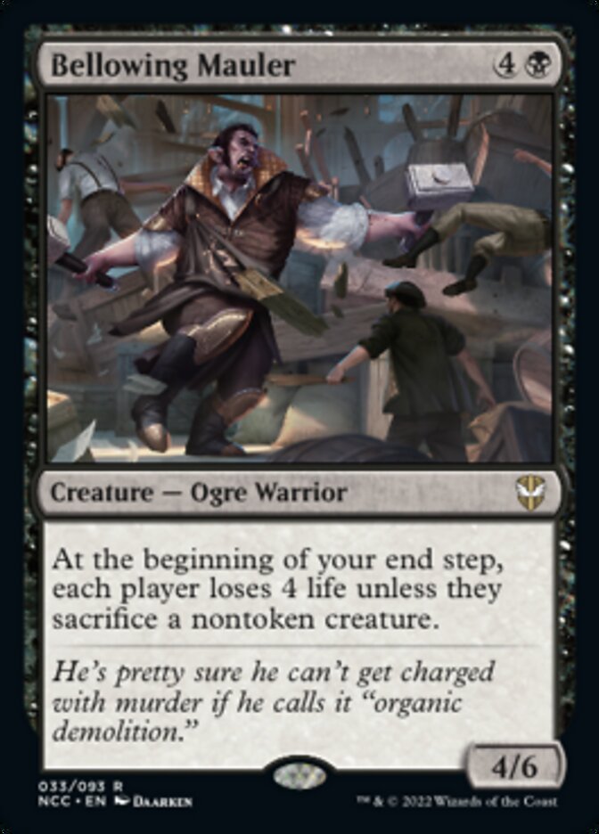 Bellowing Mauler [Streets of New Capenna Commander] | GnG Games