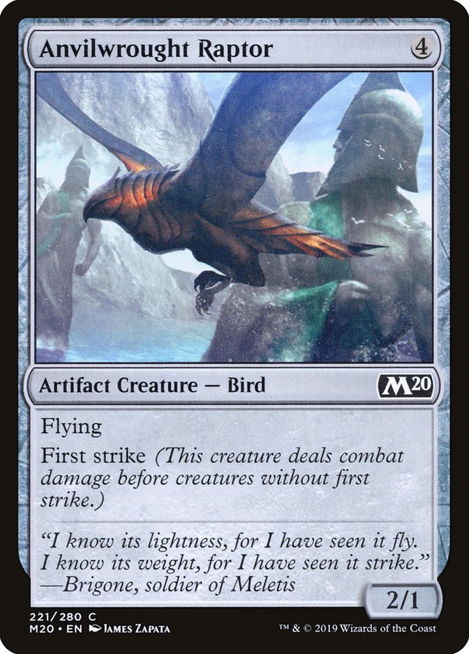 Anvilwrought Raptor [Core Set 2020] | GnG Games