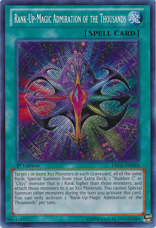 Rank-Up-Magic Admiration of the Thousands [DRLG-EN044] Secret Rare | GnG Games