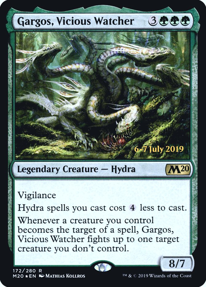 Gargos, Vicious Watcher  [Core Set 2020 Prerelease Promos] | GnG Games