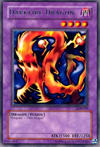 Darkfire Dragon [LOB-019] Rare | GnG Games