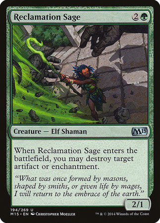 Reclamation Sage [Magic 2015] | GnG Games