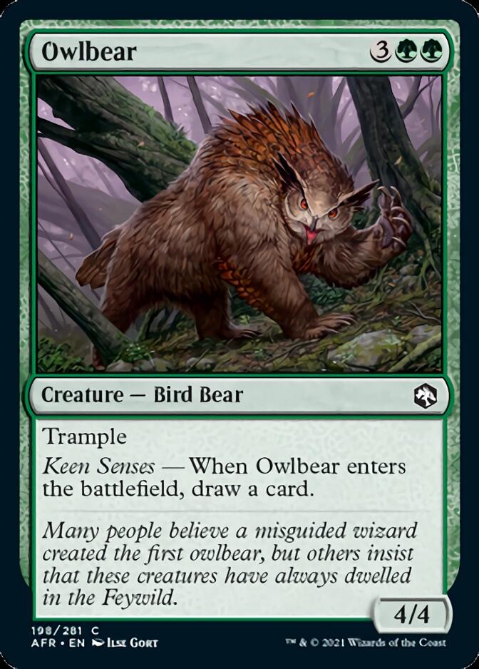 Owlbear [Dungeons & Dragons: Adventures in the Forgotten Realms] | GnG Games