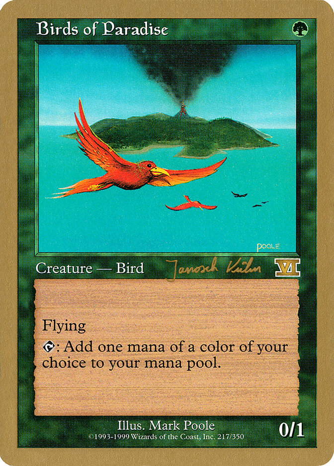 Birds of Paradise (Janosch Kuhn) [World Championship Decks 2000] | GnG Games