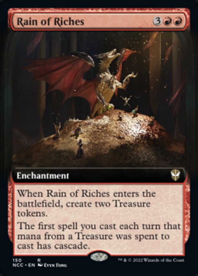Rain of Riches (Extended Art) [Streets of New Capenna Commander] | GnG Games