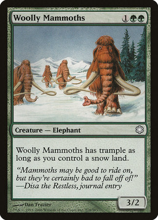 Woolly Mammoths [Coldsnap Theme Decks] | GnG Games