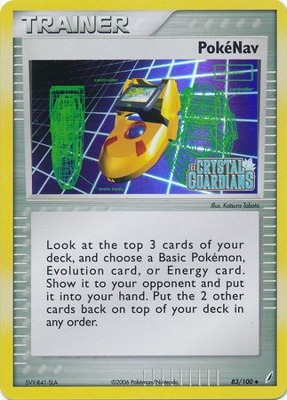 PokeNav (83/100) (Stamped) [EX: Crystal Guardians] | GnG Games