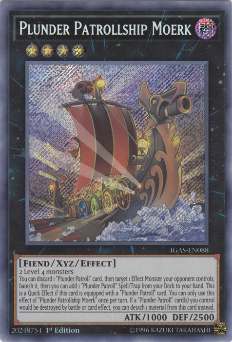 Plunder Patrollship Moerk [IGAS-EN088] Secret Rare | GnG Games