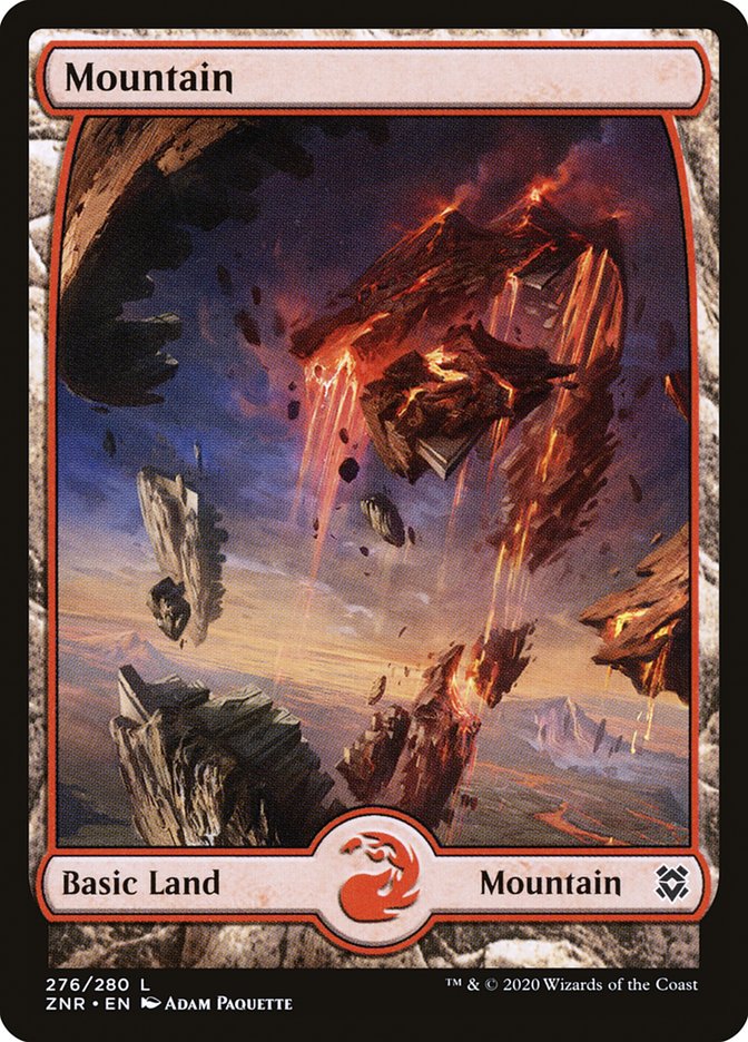 Mountain (276) [Zendikar Rising] | GnG Games