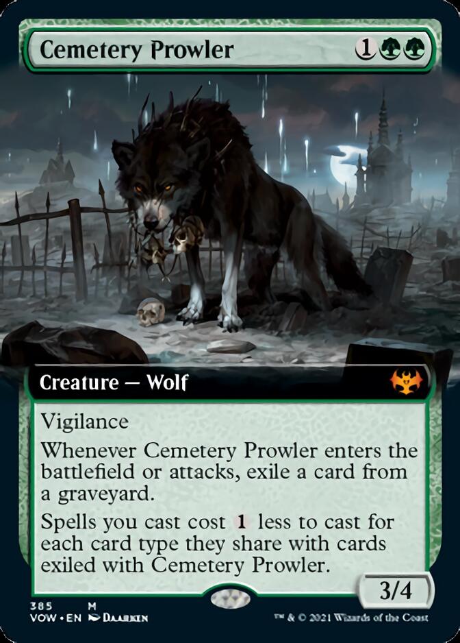 Cemetery Prowler (Extended) [Innistrad: Crimson Vow] | GnG Games