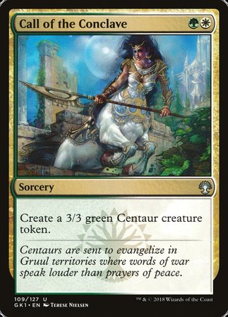 Call of the Conclave [GRN Guild Kit] | GnG Games