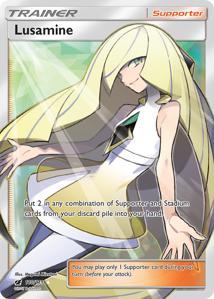 Lusamine (110/111) [Sun & Moon: Crimson Invasion] | GnG Games