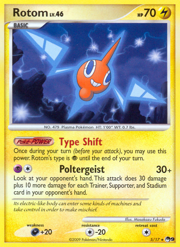 Rotom (5/17) [POP Series 9] | GnG Games