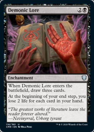 Demonic Lore [Commander Legends] | GnG Games