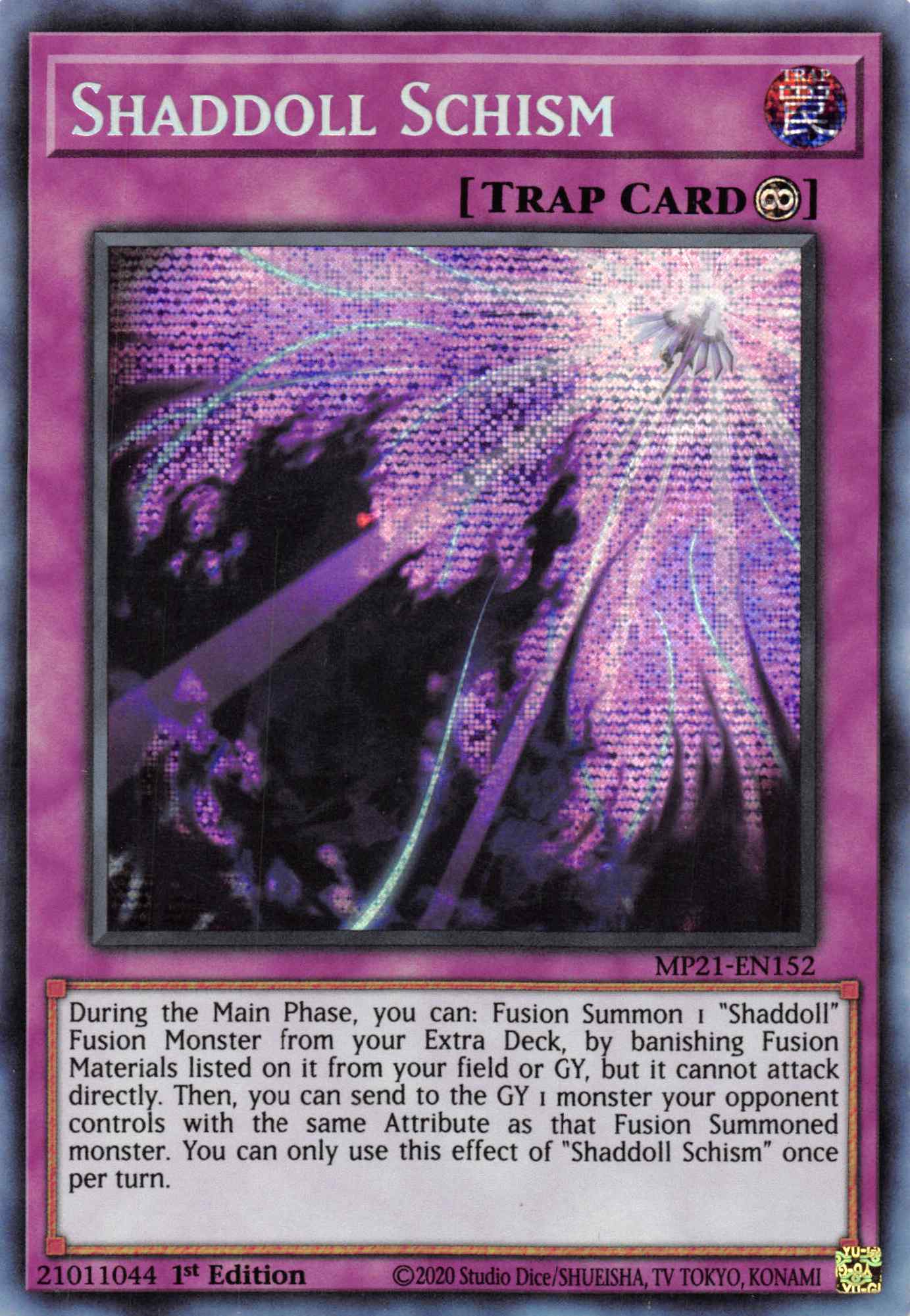 Shaddoll Schism [MP21-EN152] Prismatic Secret Rare | GnG Games