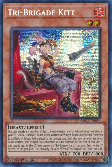 Tri-Brigade Kitt [MP22-EN006] Prismatic Secret Rare | GnG Games