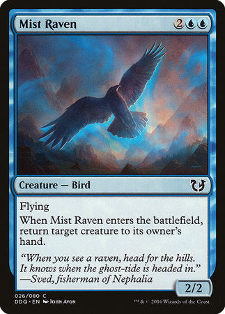 Mist Raven [Duel Decks: Blessed vs. Cursed] | GnG Games