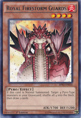Royal Firestorm Guards [BP03-EN034] Rare | GnG Games