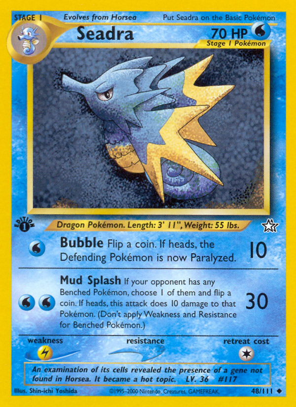 Seadra (48/111) [Neo Genesis 1st Edition] | GnG Games